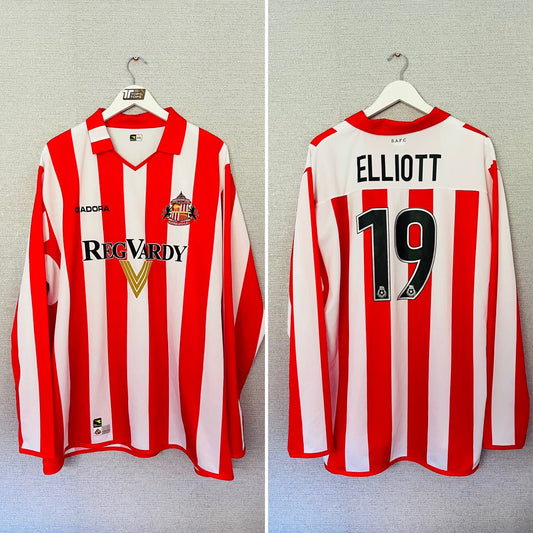 Sunderland home football shirt 2004/05 Elliot XXL