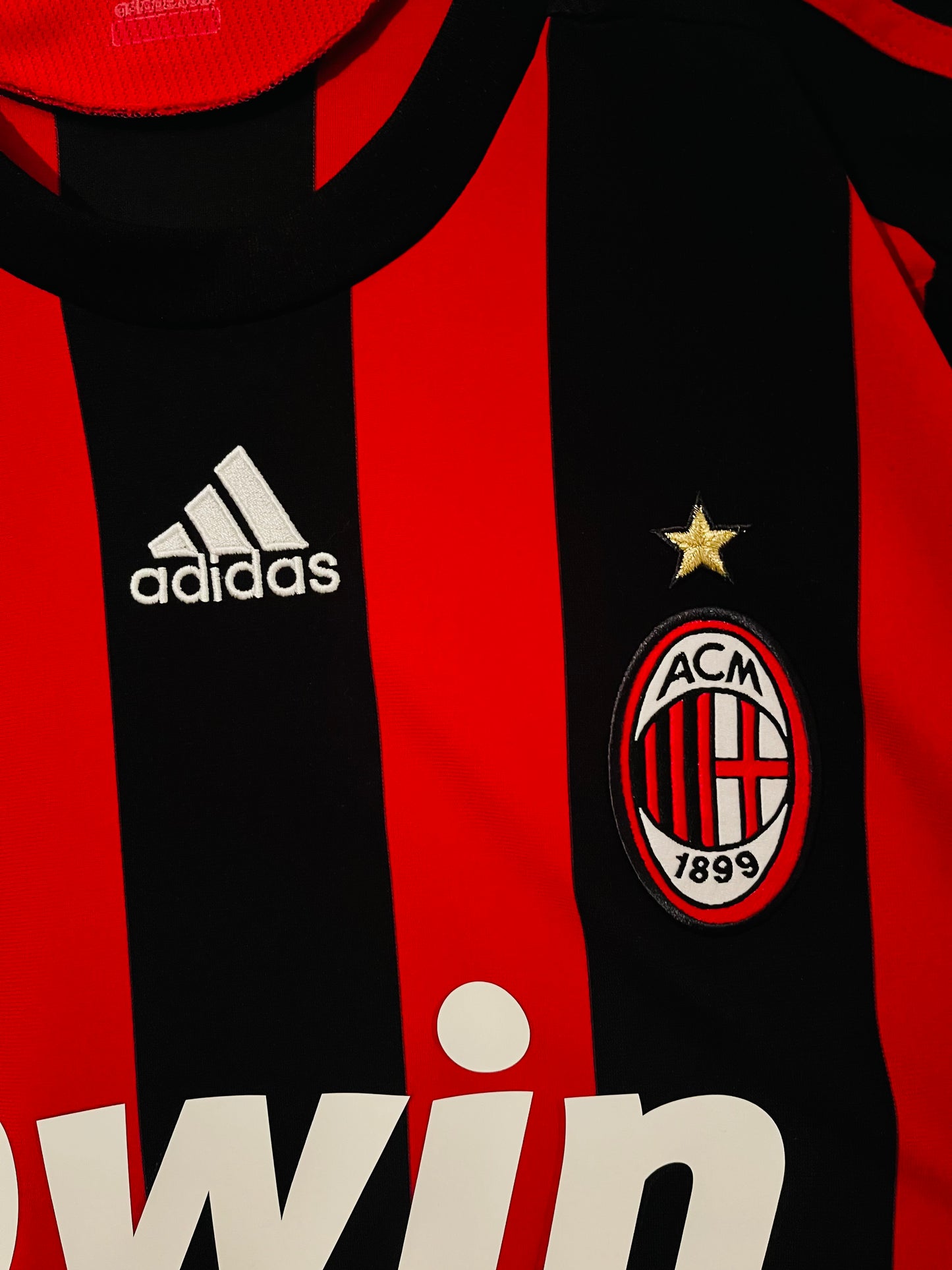 AC Milan home football shirt 2008/09 Ronaldinho XXL