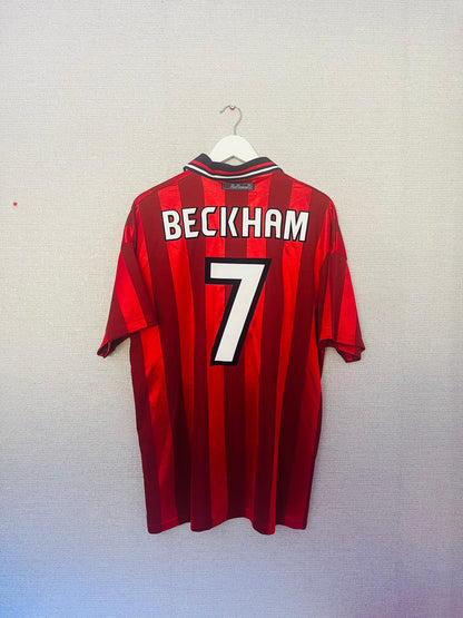 England away football shirt        W/C 1998 Beckham XL