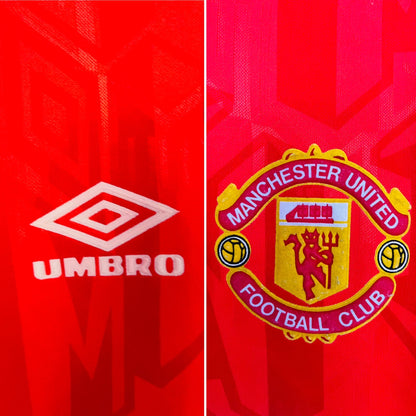 Manchester United home football shirt 1992/94 Cantona XL