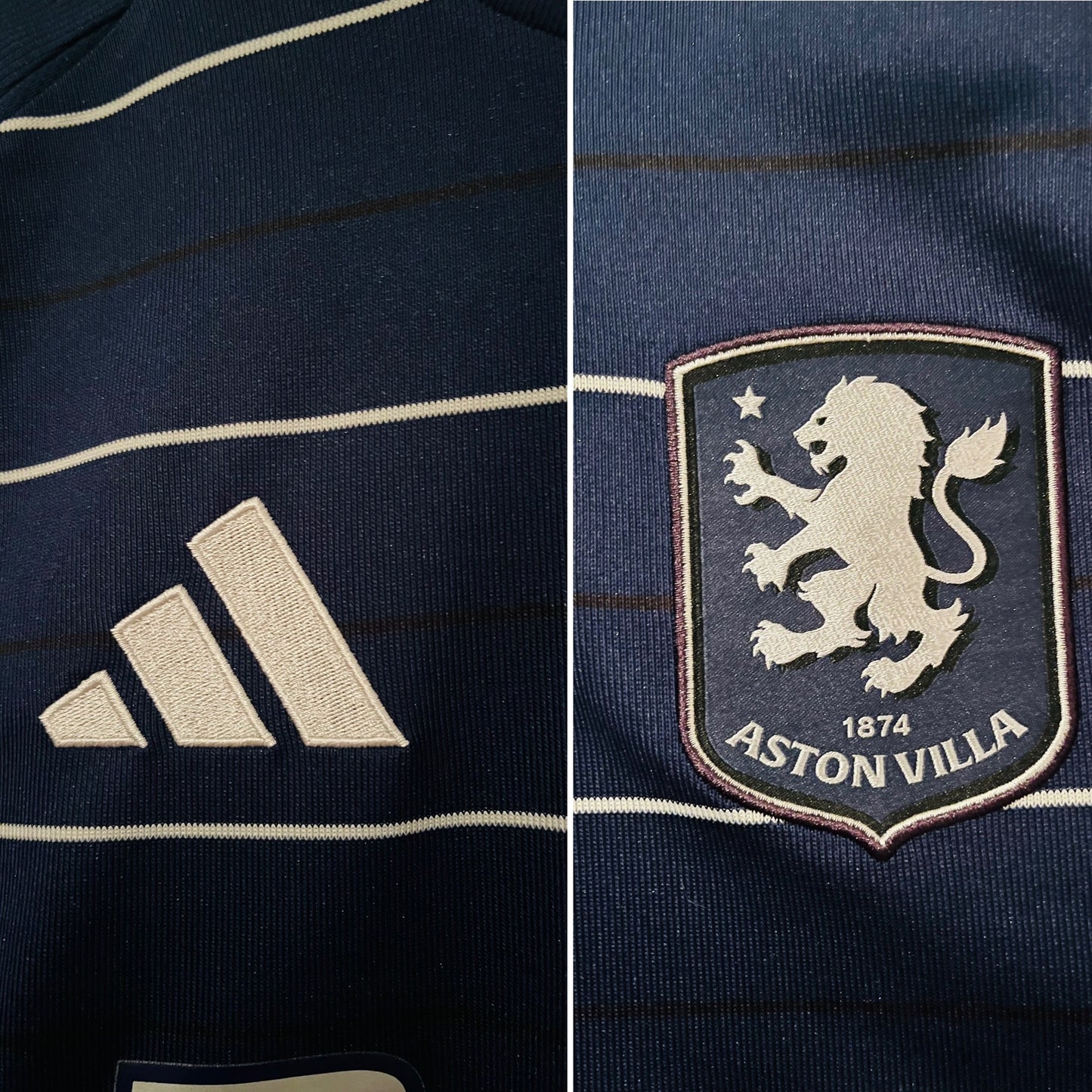 Aston Villa third football shirt 2024/25 Rogers XL