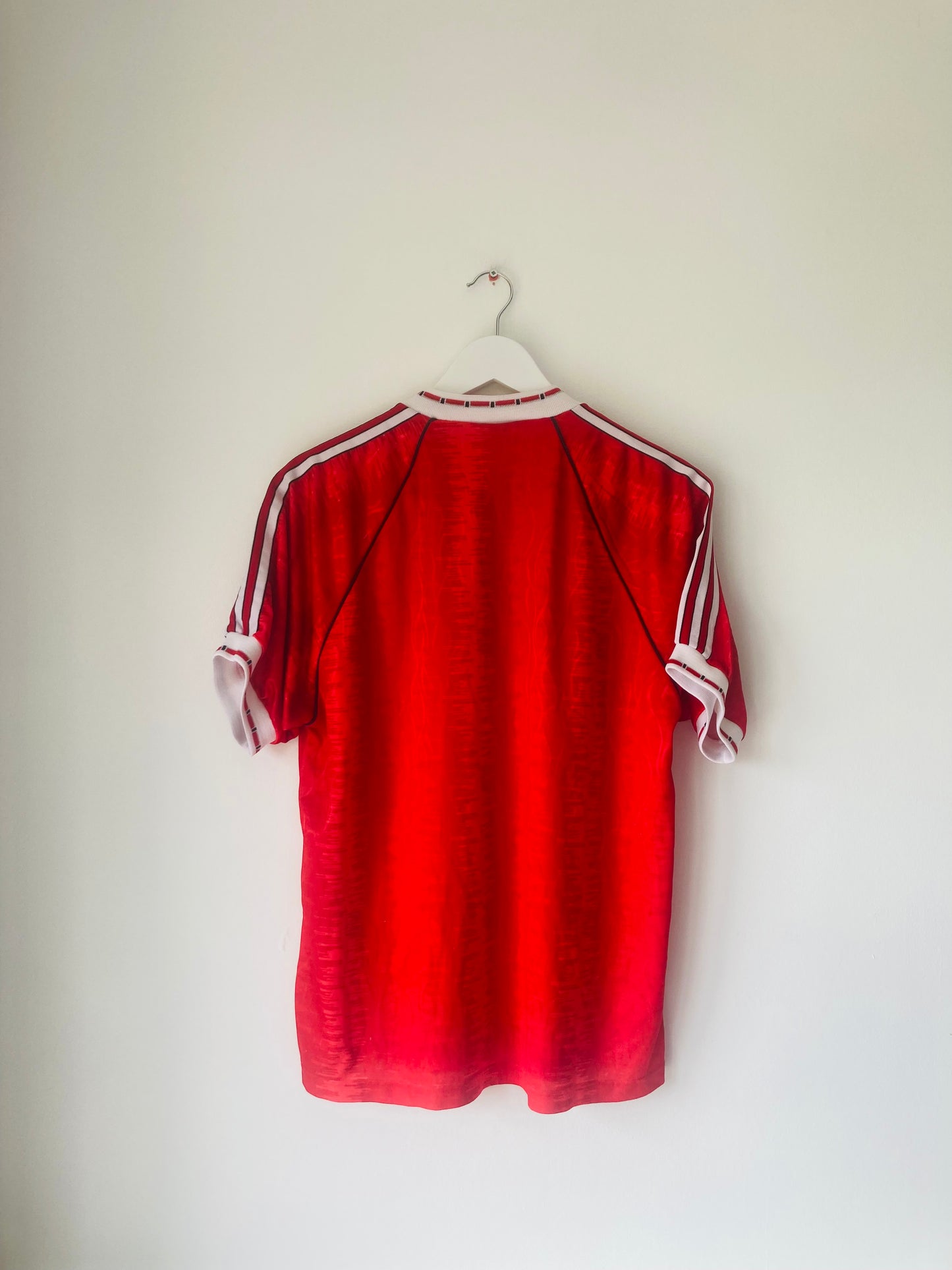 Manchester United home football shirt 1990/92 Large