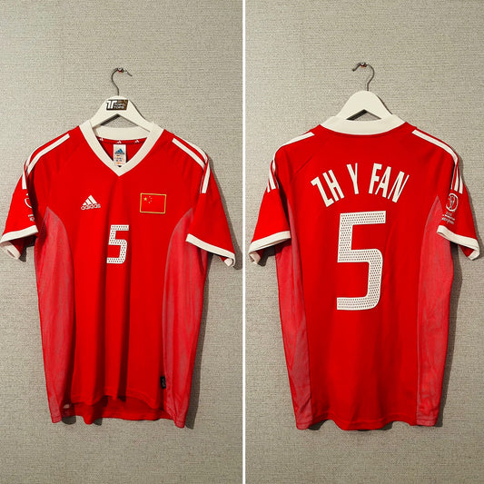 China home football shirt
W/C 2002 Fan Zhiyi Medium