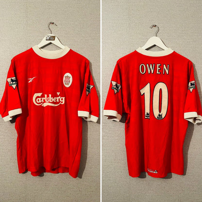 Liverpool home football shirt
1998/2000 Owen Large