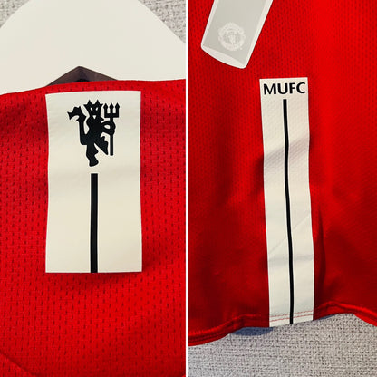 Manchester United home football shirt 2007/08 CR7 Medium