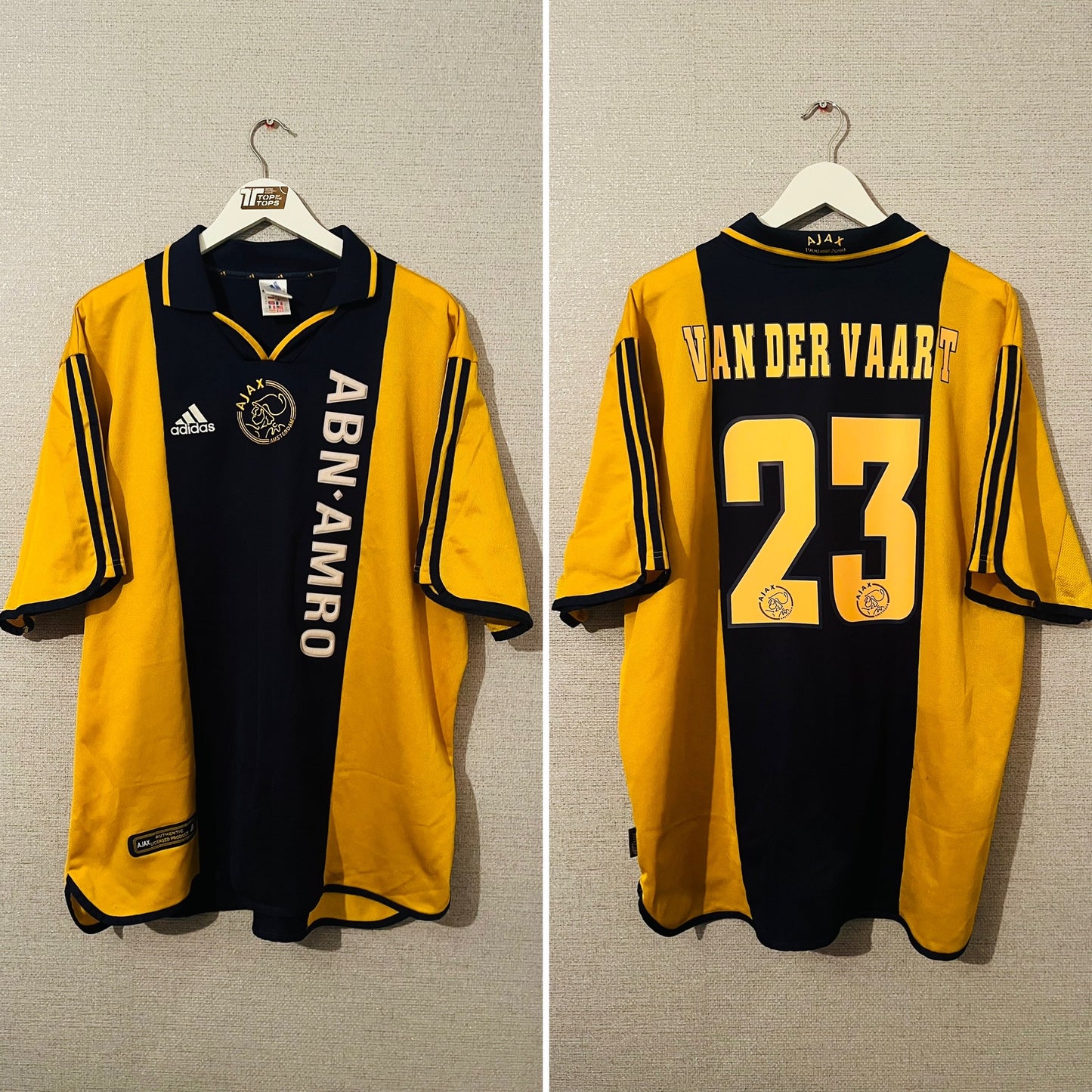 Ajax away football shirt 2000/01 Van Der Vaart XXL