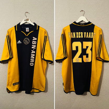 Ajax away football shirt 2000/01 Van Der Vaart XXL