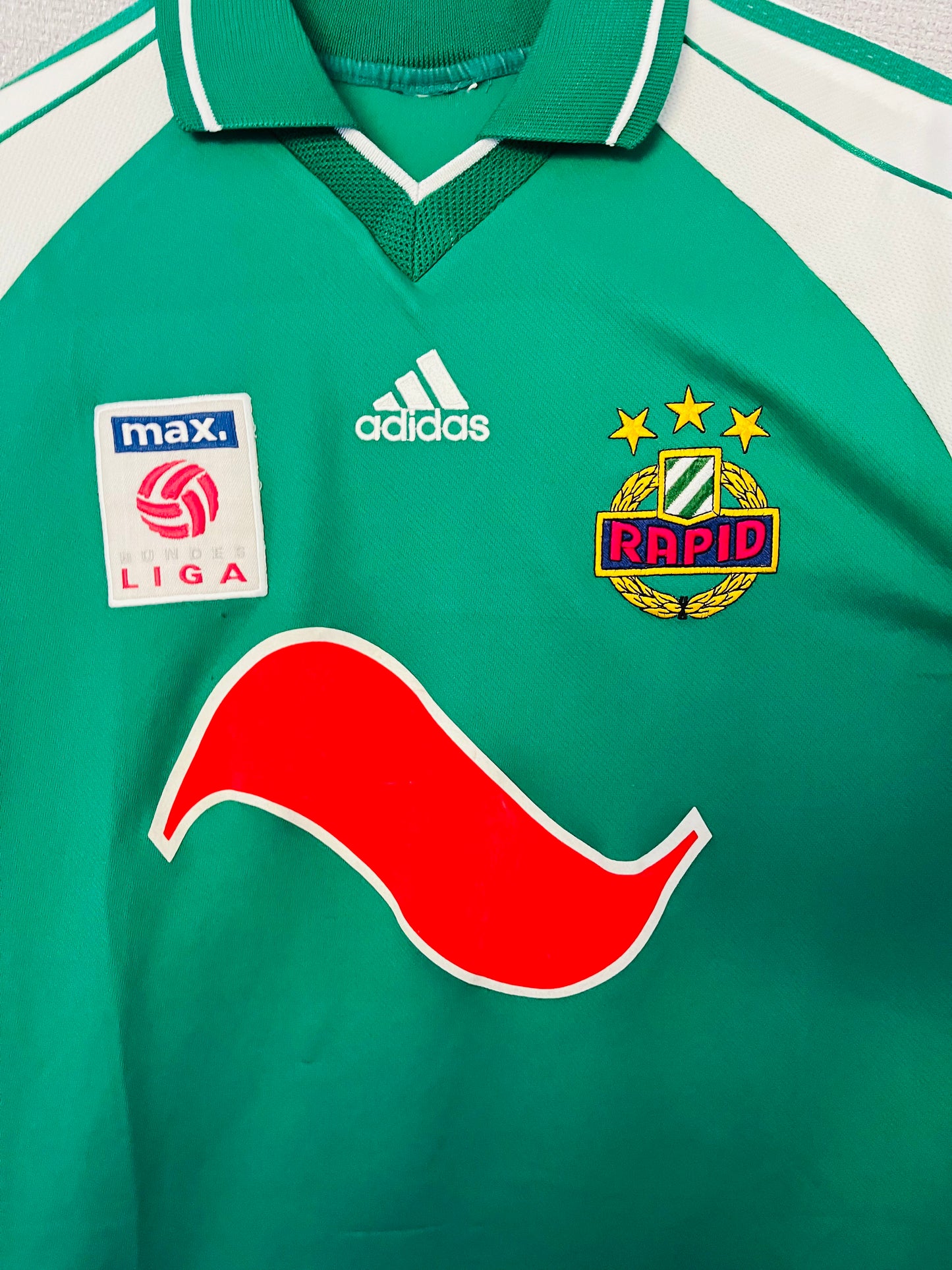 SK Rapid Wien Rapid Vienna home football shirt 1999/2000 S/Med