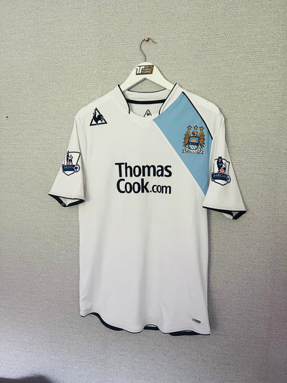 Manchester City third football shirt 2007/08 Elano Medium