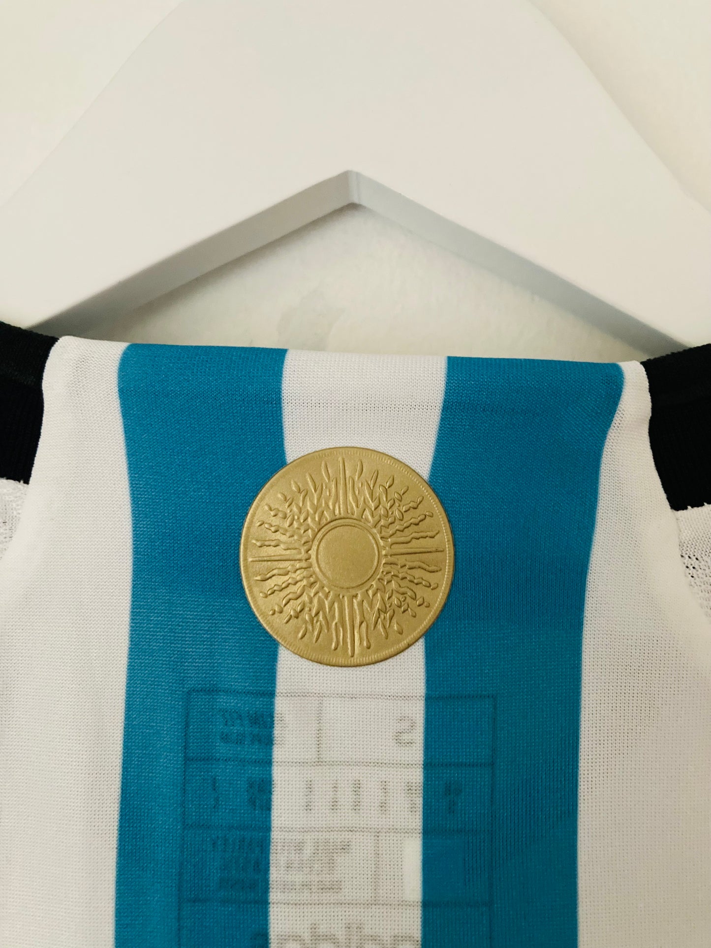 Argentina home football shirt heat rdy Messi 2022