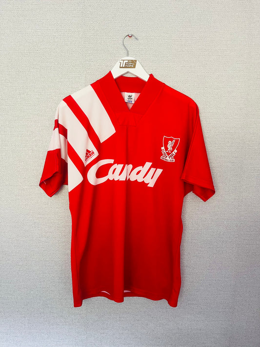 Liverpool home football shirt 1991/92 Medium