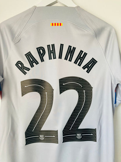 Barcelona third football shirt
2022/23 Raphinha Medium