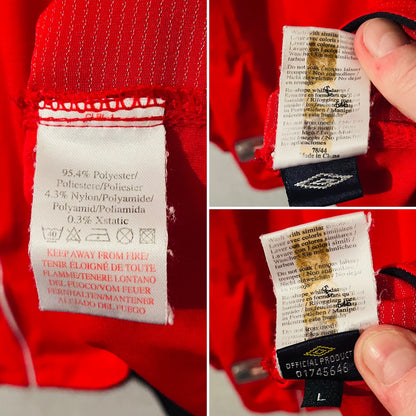 England away football shirt Euro 2004 Beckham Large