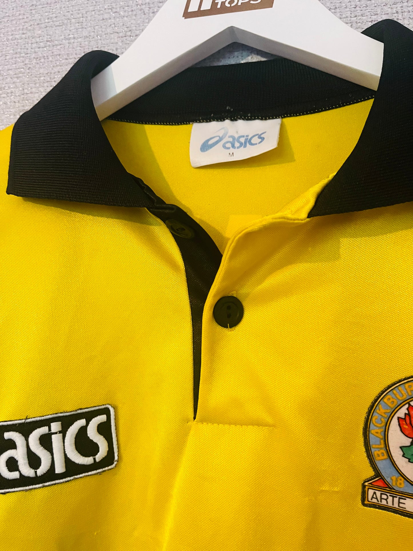 Blackburn Rovers third football shirt 1993/95 Shearer Medium