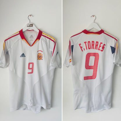 Spain away football shirt 2004/06 Torres Medium player version