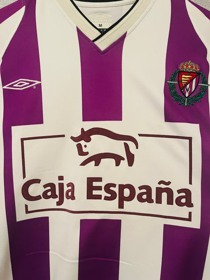 Real Valladolid home football shirt 2001/02 Blanco Medium