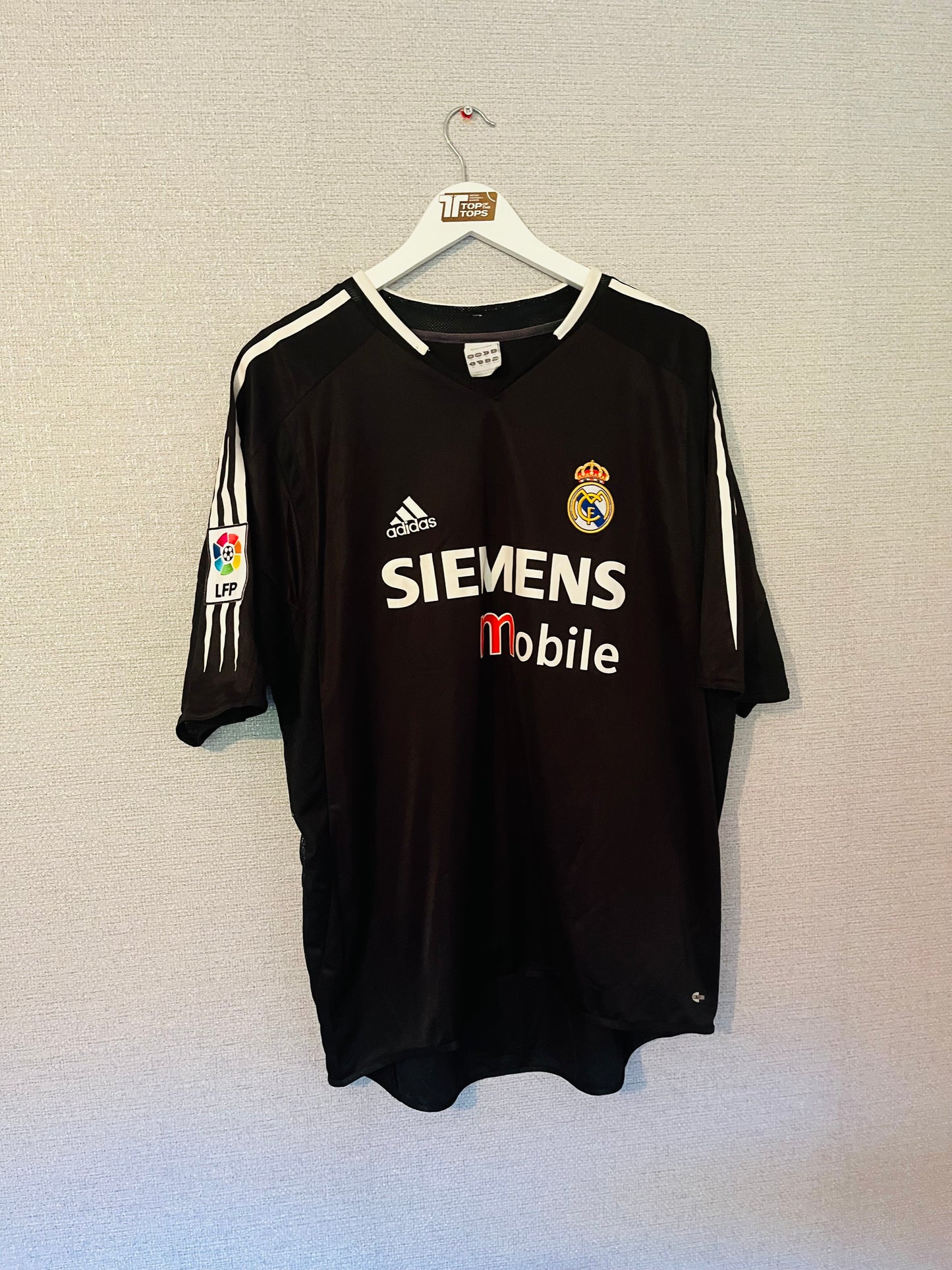 Real Madrid away football shirt 2004/05 R9 XL