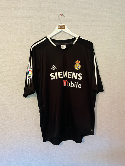 Real Madrid away football shirt 2004/05 R9 XL