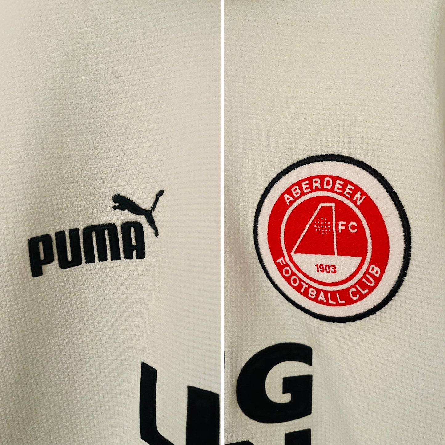 Aberdeen away football shirt 1997/98 XL