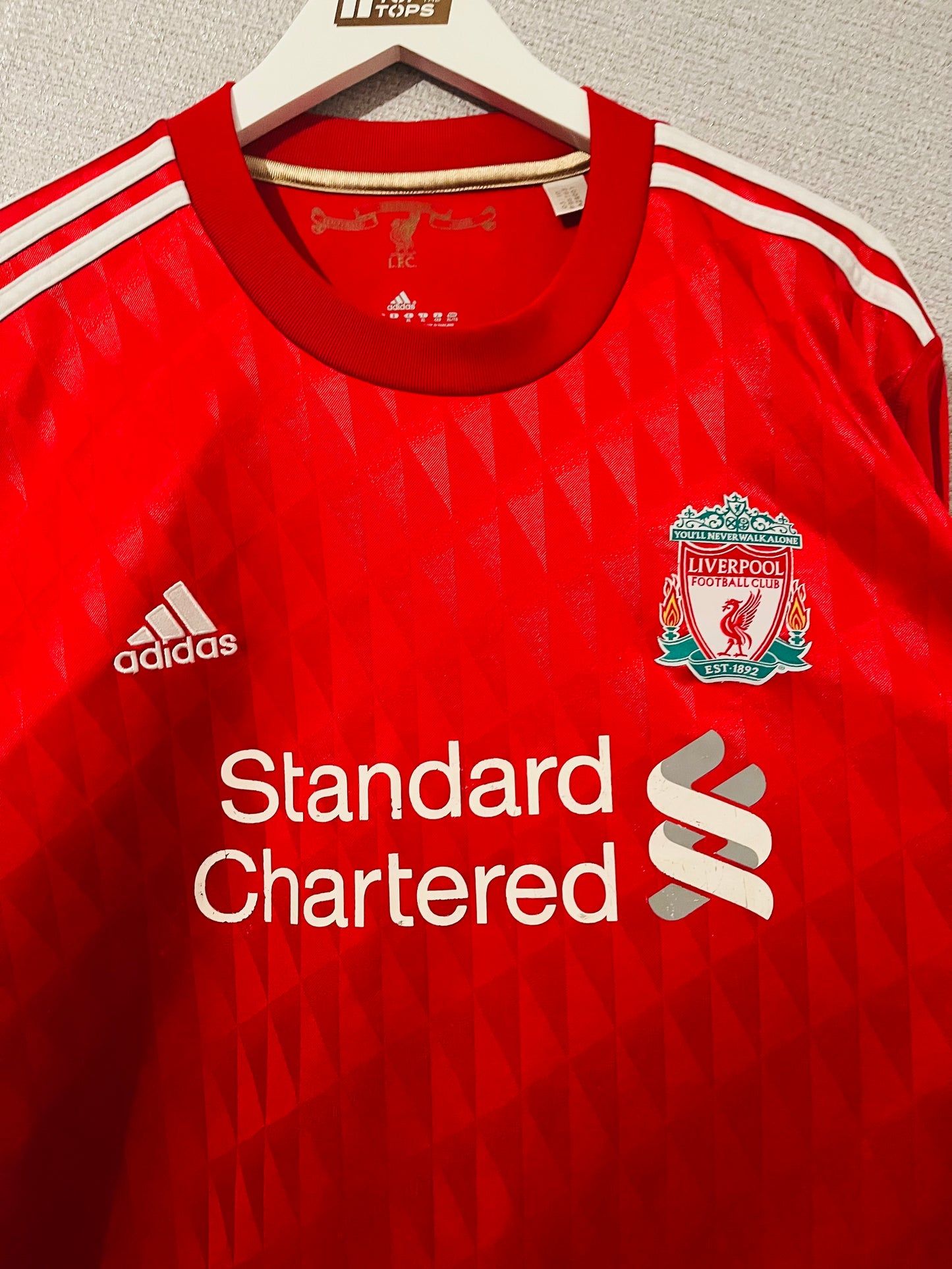 Liverpool home football shirt 2010/12 XL