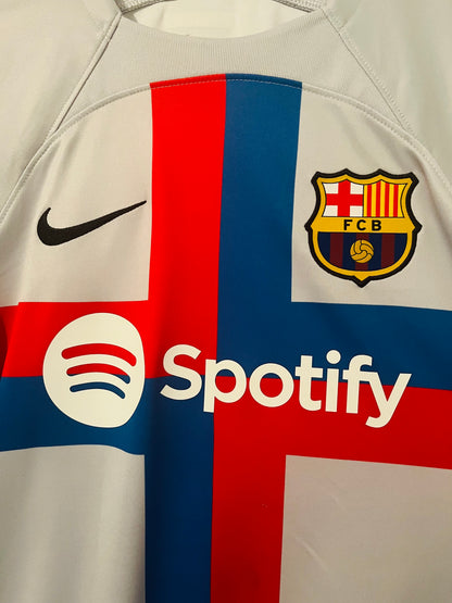 Barcelona third football shirt 2022/23 Lamine Yamal Medium