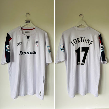 Bolton Wanderers home football shirt 2005/07 Fortune XL
