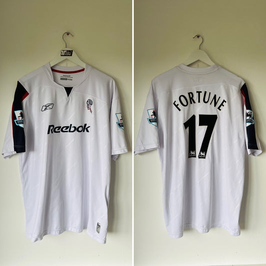 Bolton Wanderers home football shirt 2005/07 Fortune XL
