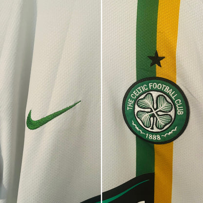 Glasgow Celtic away cup football shirt 2006/08 Nakamura large