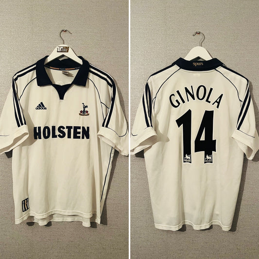 Tottenham Hotspur home football shirt 1999/2001 Ginola XL