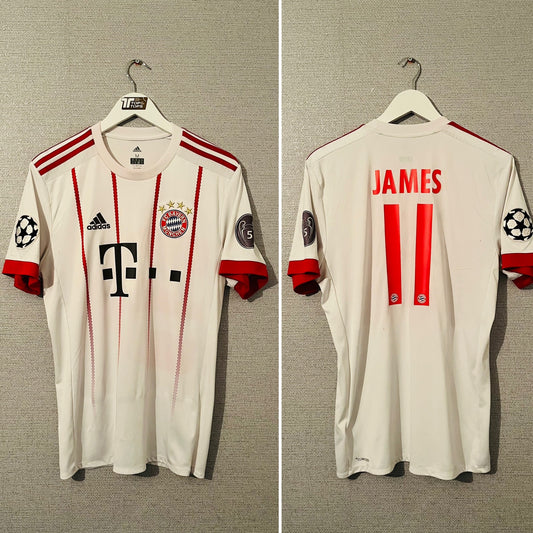 Bayern Munich third football shirt 2017/18 James Medium