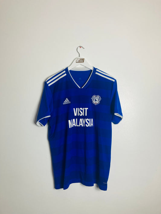 Cardiff City home football shirt 2018/19 large