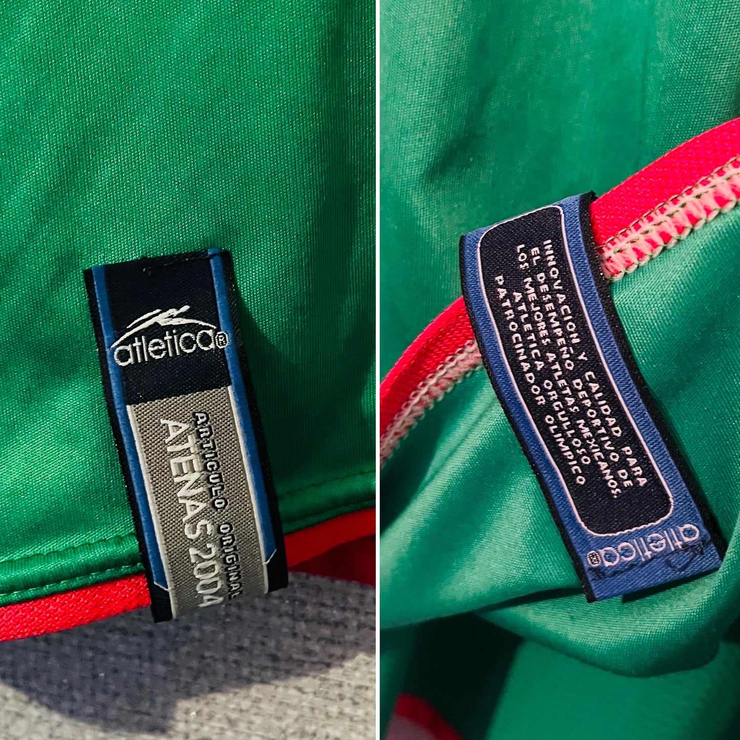 Mexico home football shirt Olympics 2004 XL