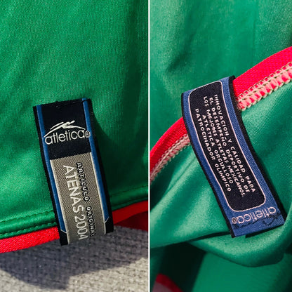 Mexico home football shirt Olympics 2004 XL