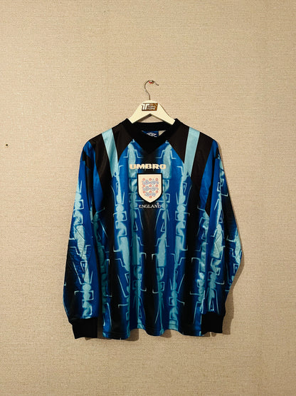 England goalkeeper football shirt 1996/98 Medium