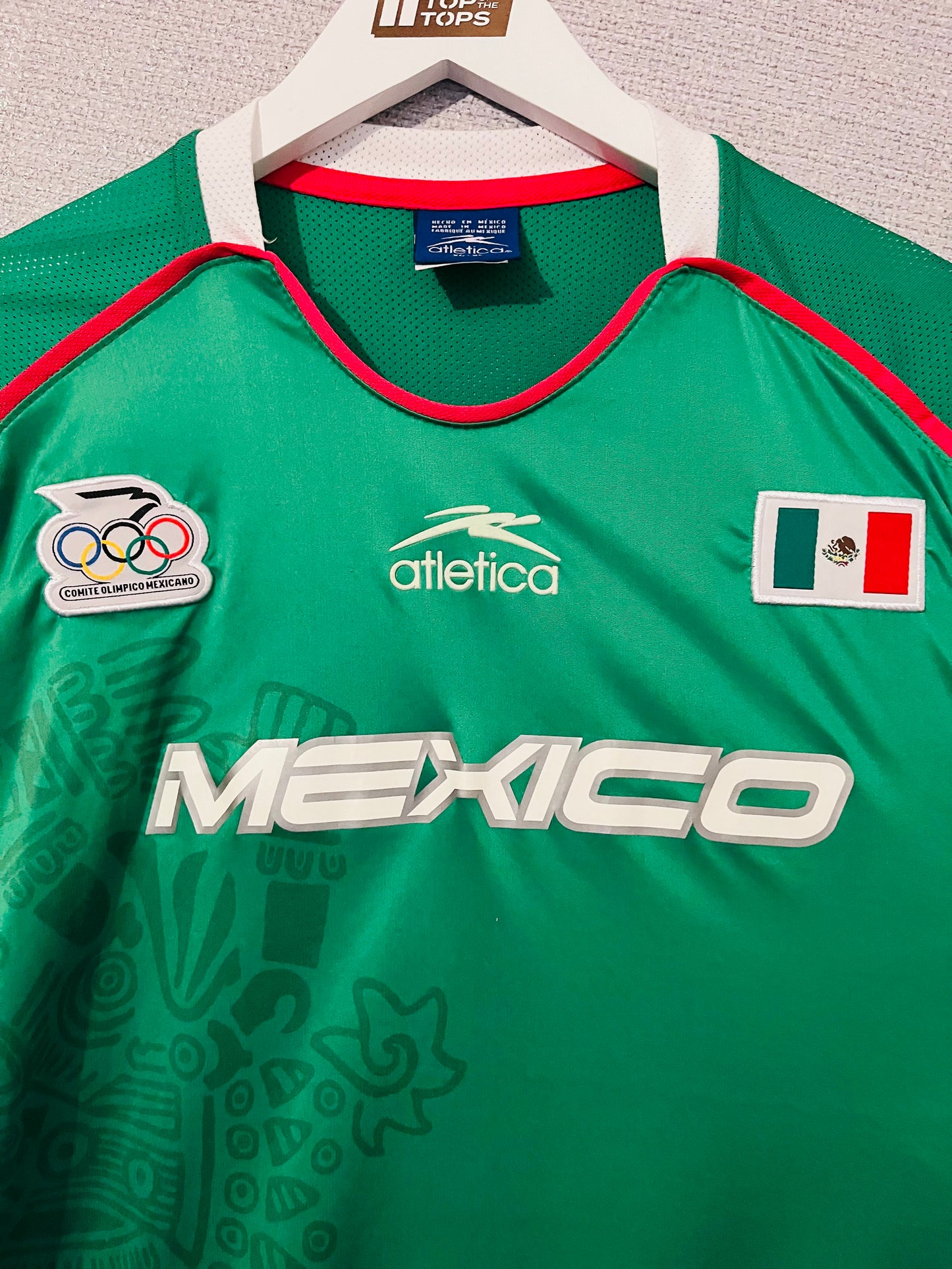Mexico home football shirt Olympics 2004 XL