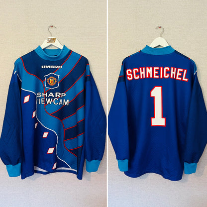 Manchester United goalkeeper football shirt 1993/95 Schmeichel XL