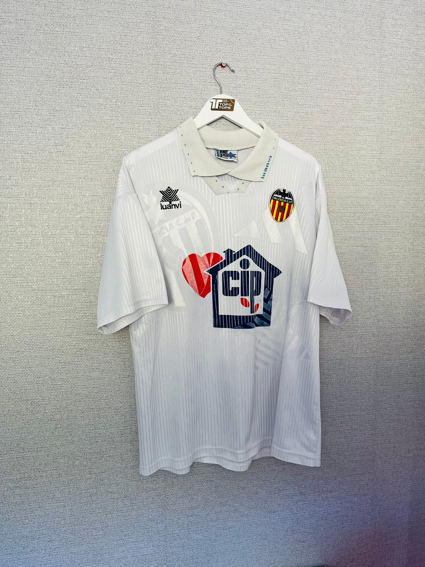 Valencia home football shirt 1994/95 Large
