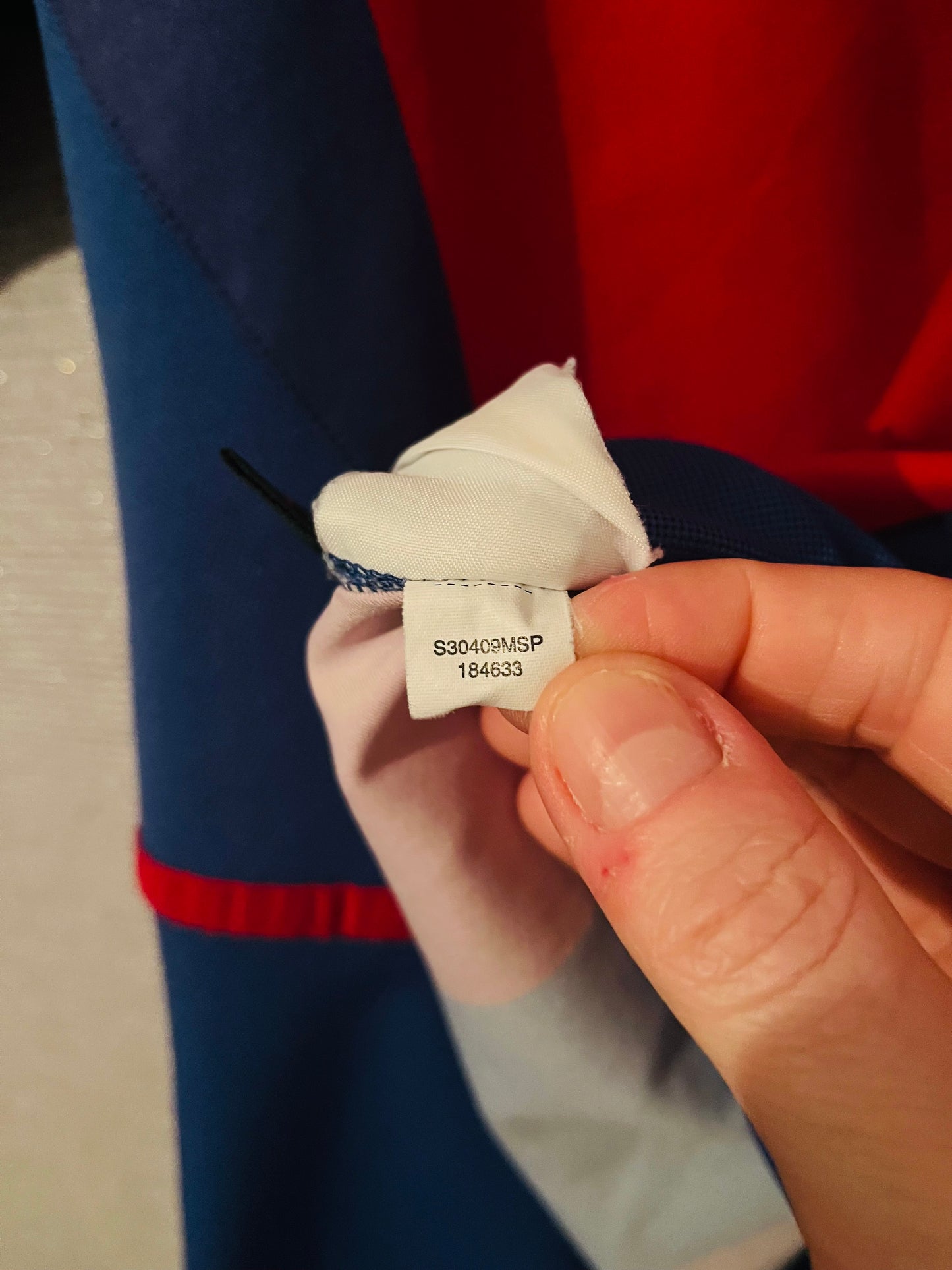 Barcelona home football shirt 2002/04 Iniesta Large