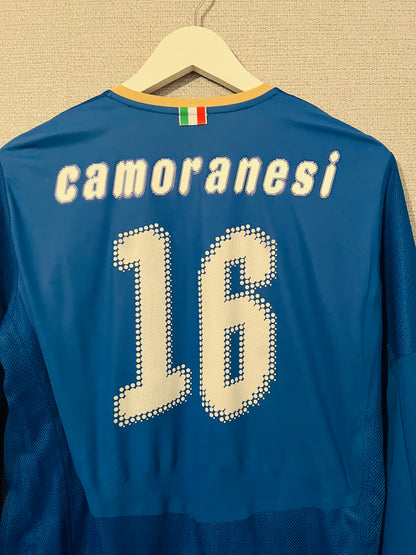 Italy home football shirt player version 2007/09 Camoranesi Small