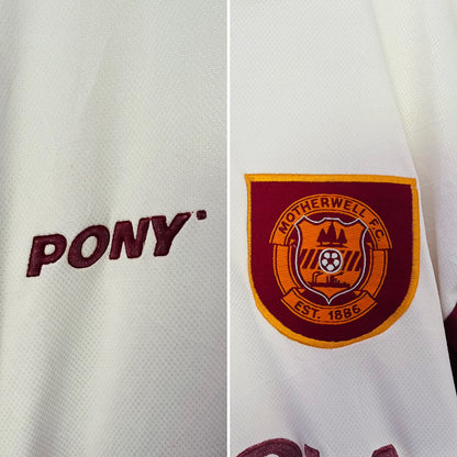 Motherwell away football shirt 1996/97 Large