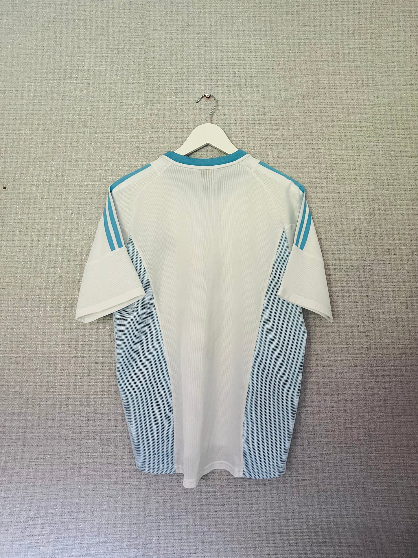Marseille home football shirt 2002/03 medium