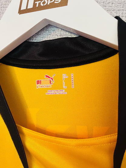 AEK Athens home football shirt 2007/08 Rivaldo Medium