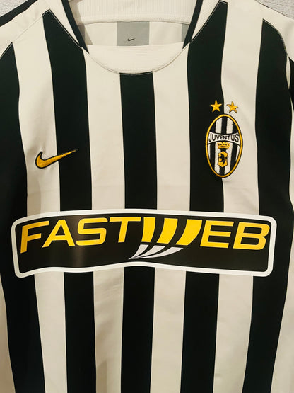 Juventus home football shirt 2003/04 Del Piero Medium