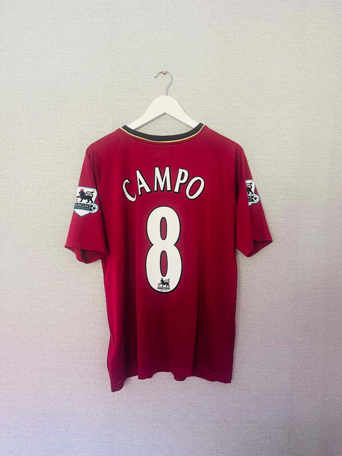 Bolton Wanderers away football shirt 2006/08 Campo Medium