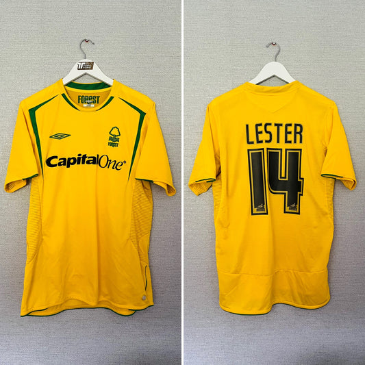 Nottingham Forest third football shirt
2006/07 Lester Large