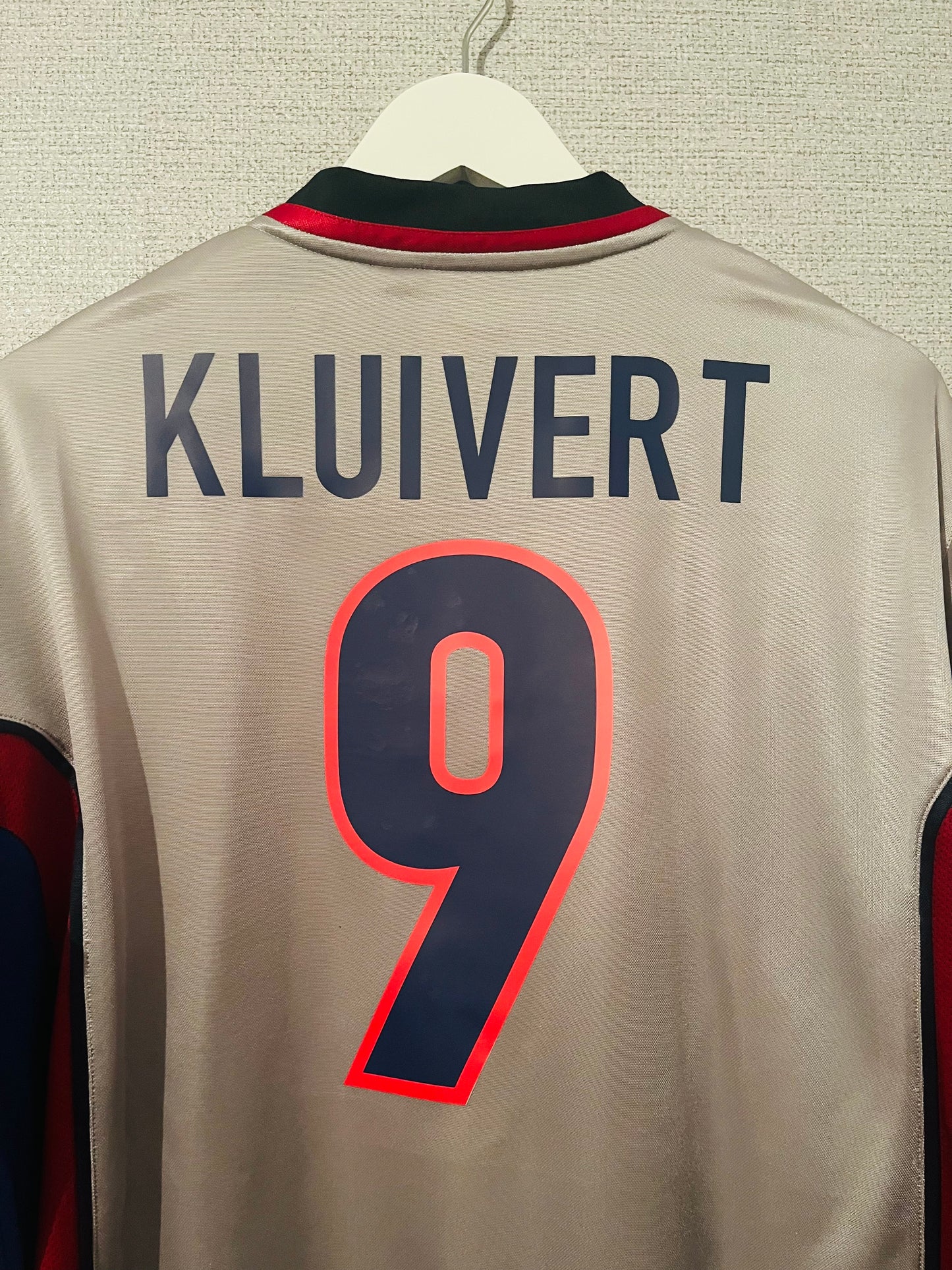Barcelona away football shirt 1998/2000 Kluivert XXL