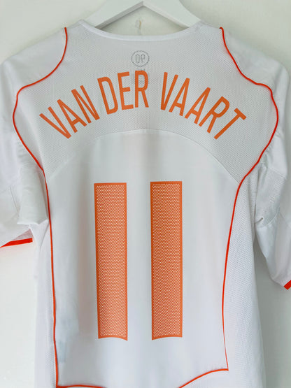 Holland Netherlands away football shirt 2004/06 Van Der Vaart Medium
