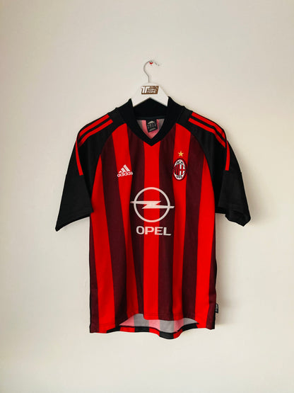 AC Milan home football shirt 2002/03 Rui Costa small