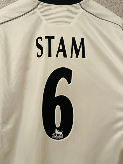 Manchester United away football shirt 1999/2000 Stam XL