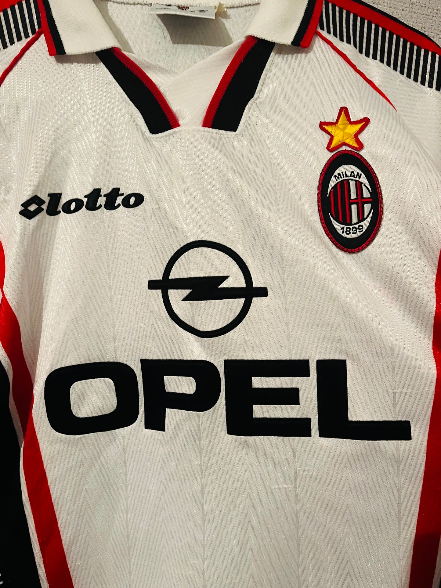 AC Milan away football shirt 1997/98 Maldini Medium